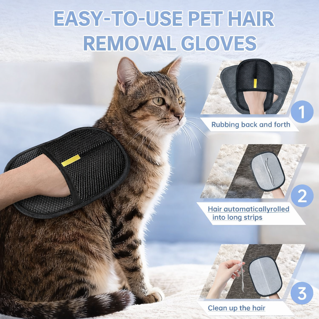Professional Pet Hair Removal Glove